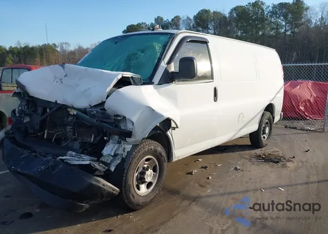 2020 Chevrolet Express Cargo Rwd 2500 Regular Wheelbase Wt z USA, uszkodzony, nr VIN 1GCWGAFG3L1212499